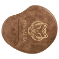 9" x 10 1/4" Rustic/ Laserable Leatherette Mouse Pad