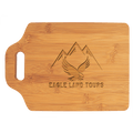 11" x 7 3/4" Bamboo Cutting Board with Handle