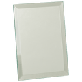6" x 8" Clear Mirror Glass Plaque