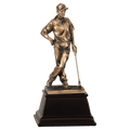 Bronze 13" Male Golf Resin Award