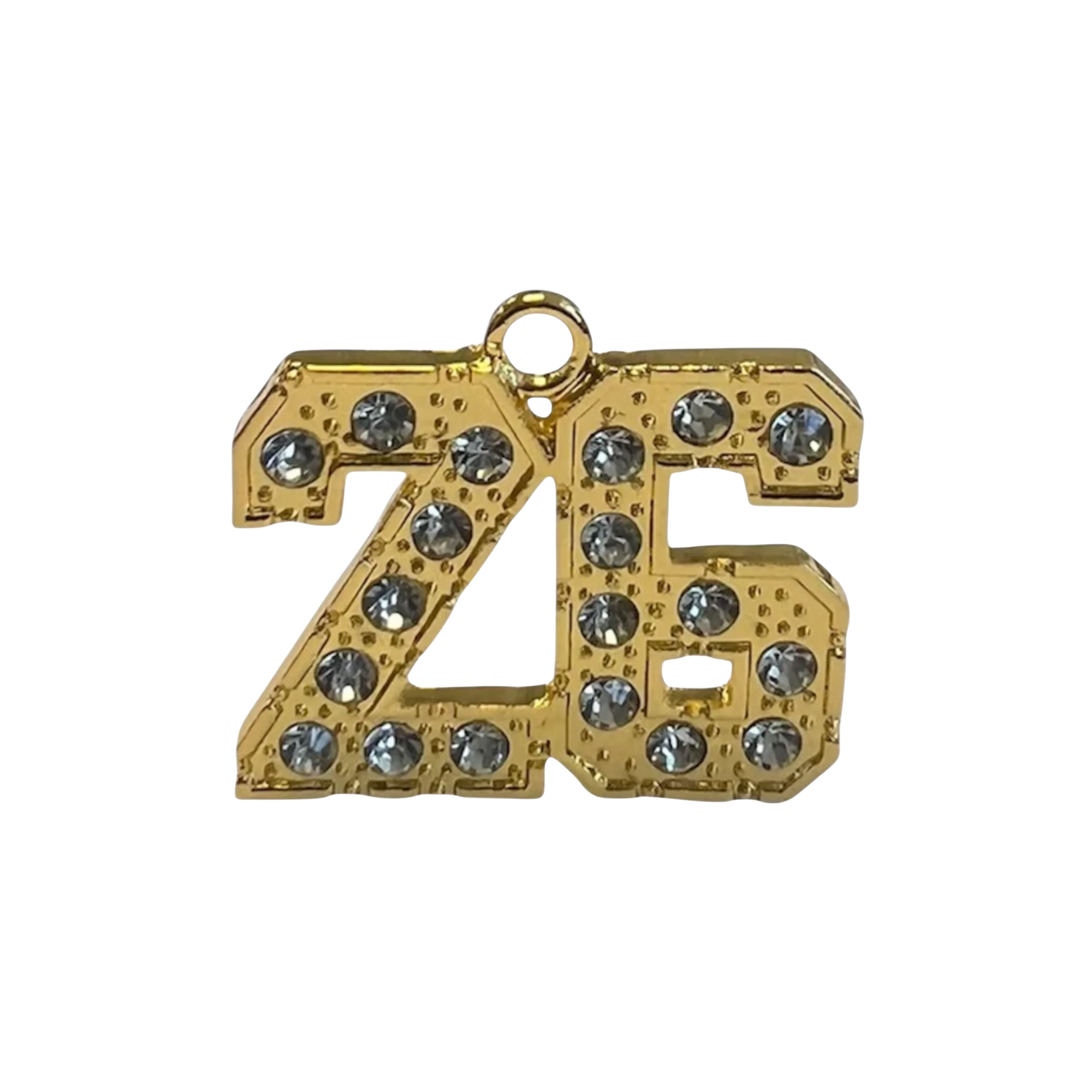 Graduation Year Bling Charm – Gold & Silver