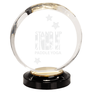 Gold 7" Halo Acrylic