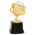 6" Baseball Happy Cup Trophy