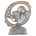 7 1/2" Basketball Hurricane Award