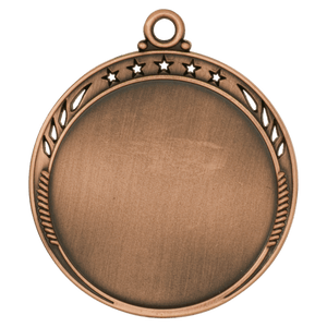 Antique Bronze 2 3/8" Galaxy 2" Insert Holder Medal