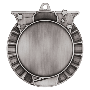 Antique Silver 2 3/4" Victory 2" Insert Holder Medal