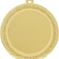 Bright Gold 2 3/4" Sun 2" Insert Holder Medal