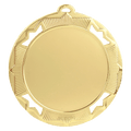 Bright Gold 2 3/4" Crown 2" Insert Holder Medal
