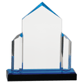 Blue 7" x 8" Jewel Post Impress Acrylic