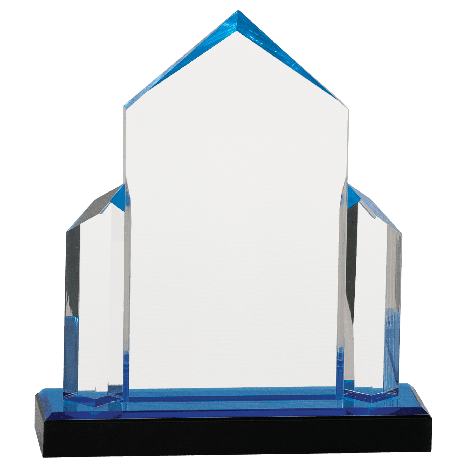 Blue 7" x 8" Jewel Post Impress Acrylic