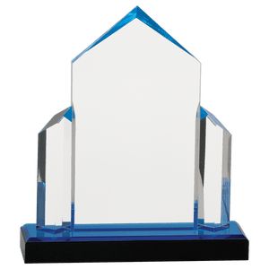 Blue 7" x 8" Jewel Post Impress Acrylic