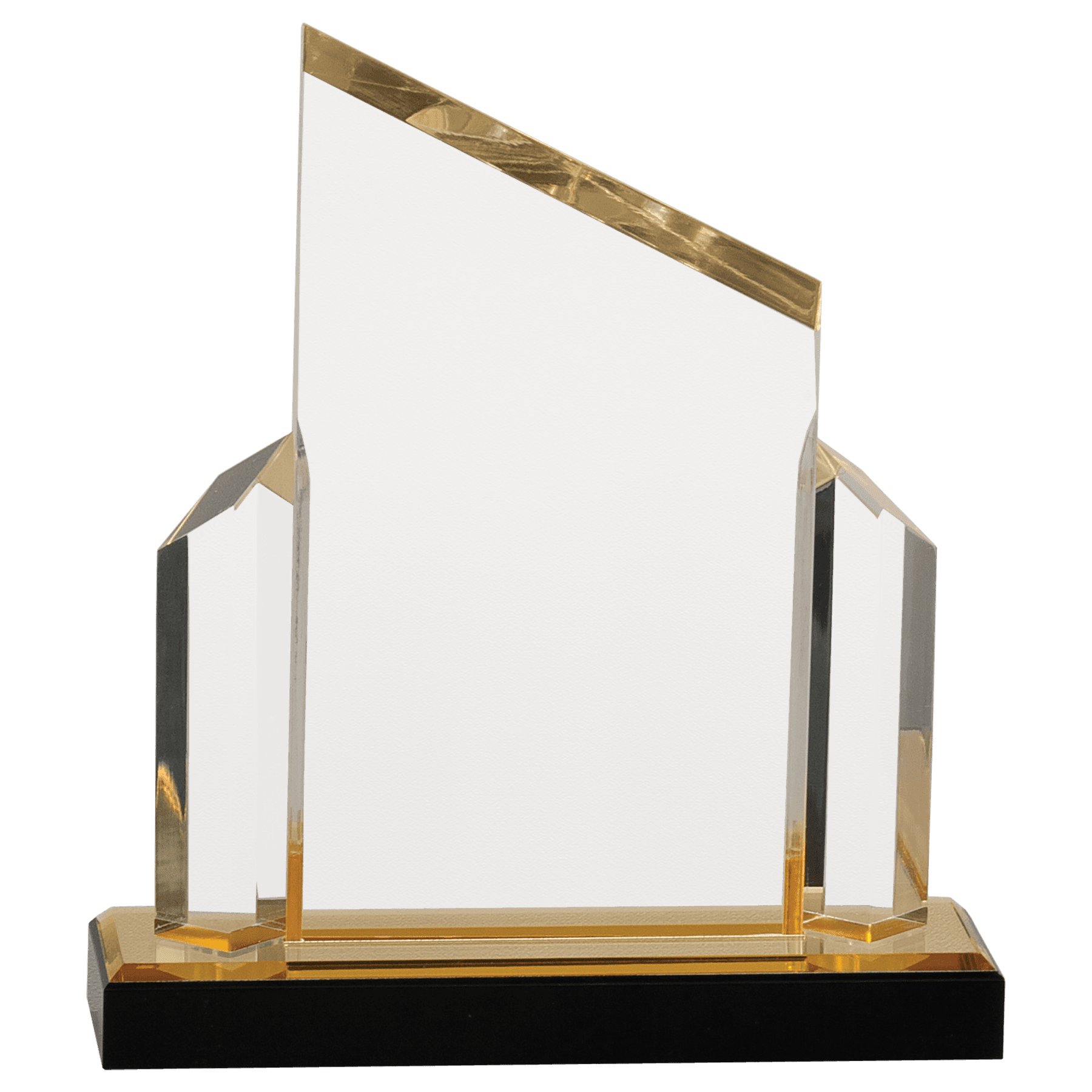 Gold 7" x 8" Beveled Post Impress Acrylic