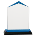 Blue 3 1/2" x 5 1/2" Jewel Impress Acrylic