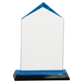 Blue 3 1/2" x 6 1/2" Jewel Impress Acrylic