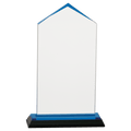 Blue 3 1/2" x 7 1/2" Jewel Impress Acrylic