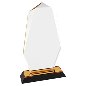 Gold 9" Octagon Point Impress Acrylic