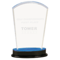 Blue 8 1/4" Arch Impress Acrylic