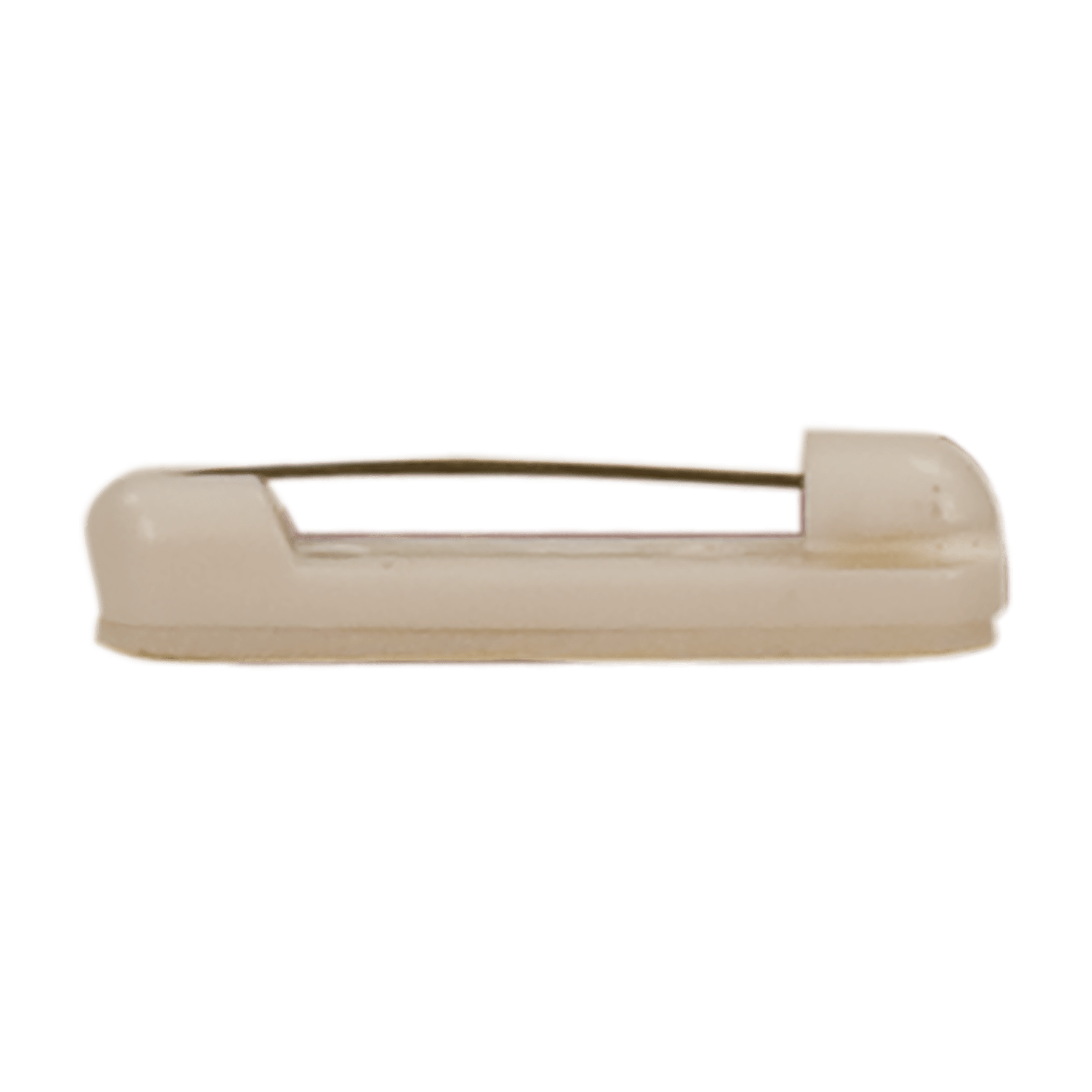 1 1/2" Rounded Plastic Bar Pin with Adhesive