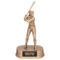 9 1/4" Antique Gold Female Softball Resin