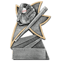 5 1/2" Baseball Jazz Star Resin