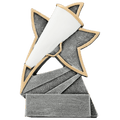 5 1/2" Cheer Jazz Star Resin