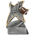 5 1/2" Football Jazz Star Resin