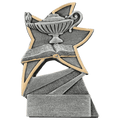 5 1/2" Lamp of Knowledge Jazz Star Resin