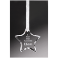 3 1/2" Crystal Star Ornament