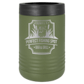Polar Camel Olive Stainless Steel Vacuum Insulated Beverage Holder
