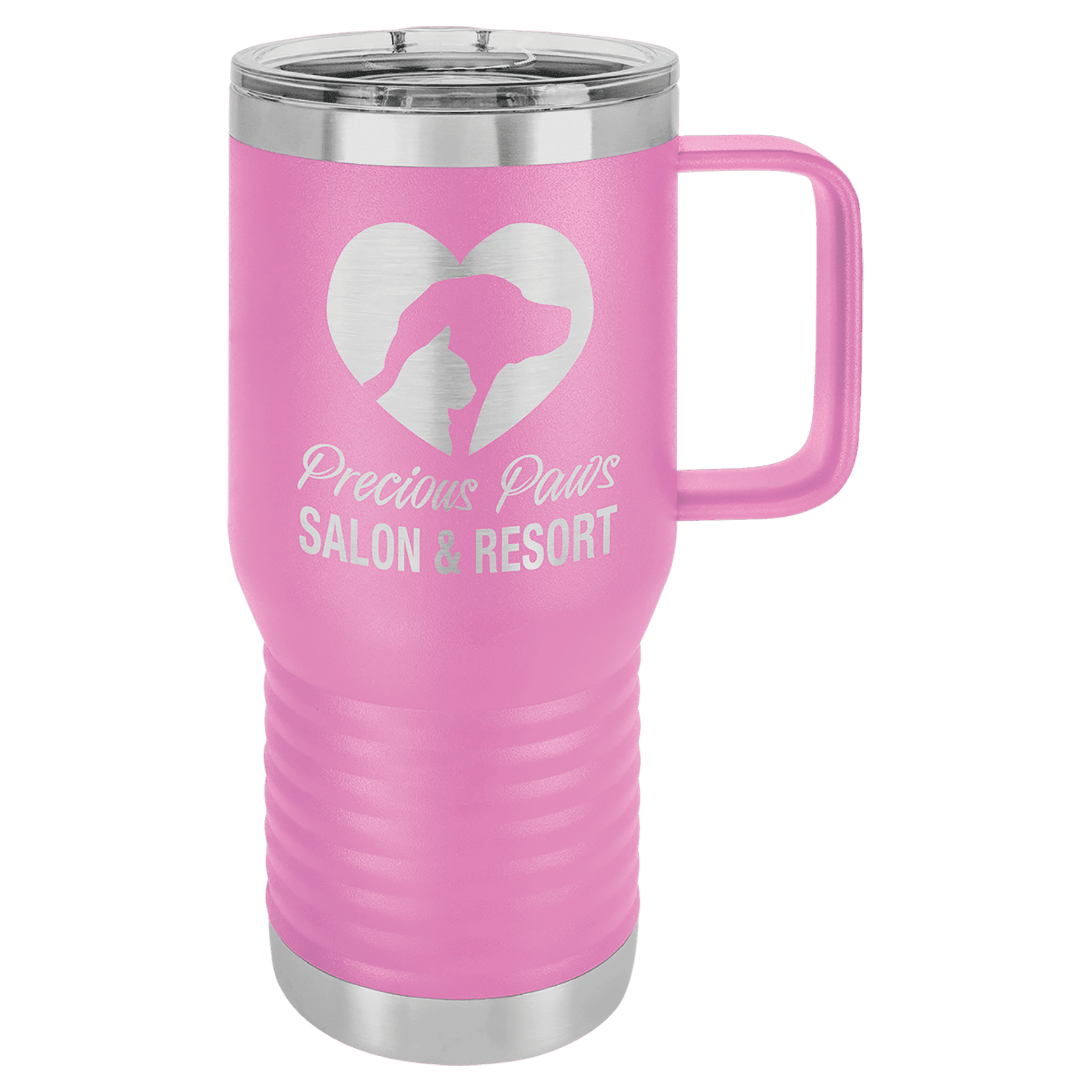 Light Purple Polar Camel 20 oz. Vacuum Insulated Travel Mug with Slider Lid