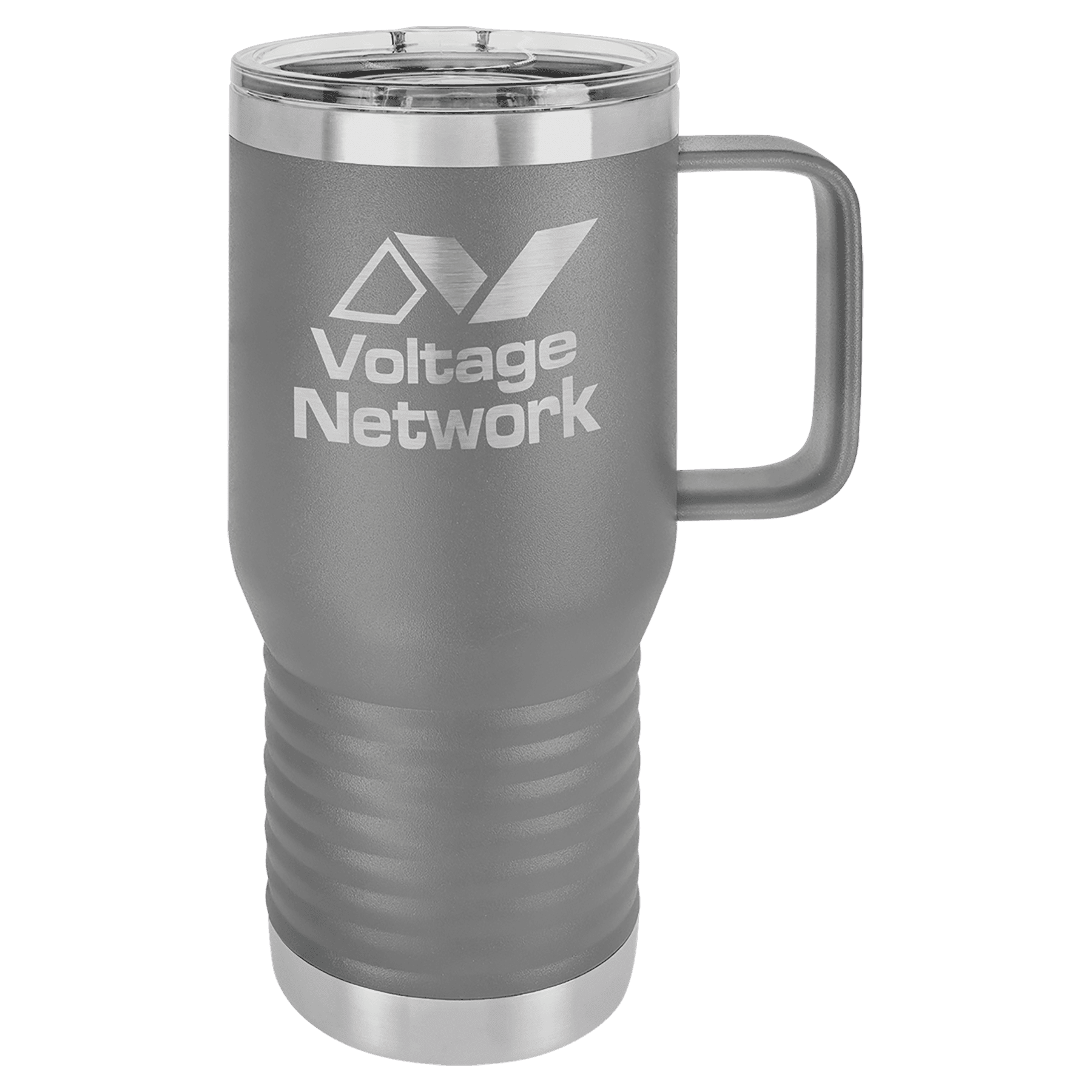 Dark Gray Polar Camel 20 oz. Vacuum Insulated Travel Mug with Slider Lid