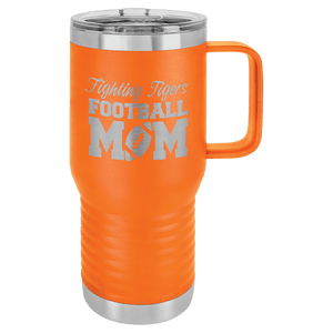 Orange Polar Camel 20 oz. Vacuum Insulated Travel Mug with Slider Lid