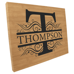 Bamboo 16" x 20" Laserable Leatherette Wall Decor with Sawtooth Hanger