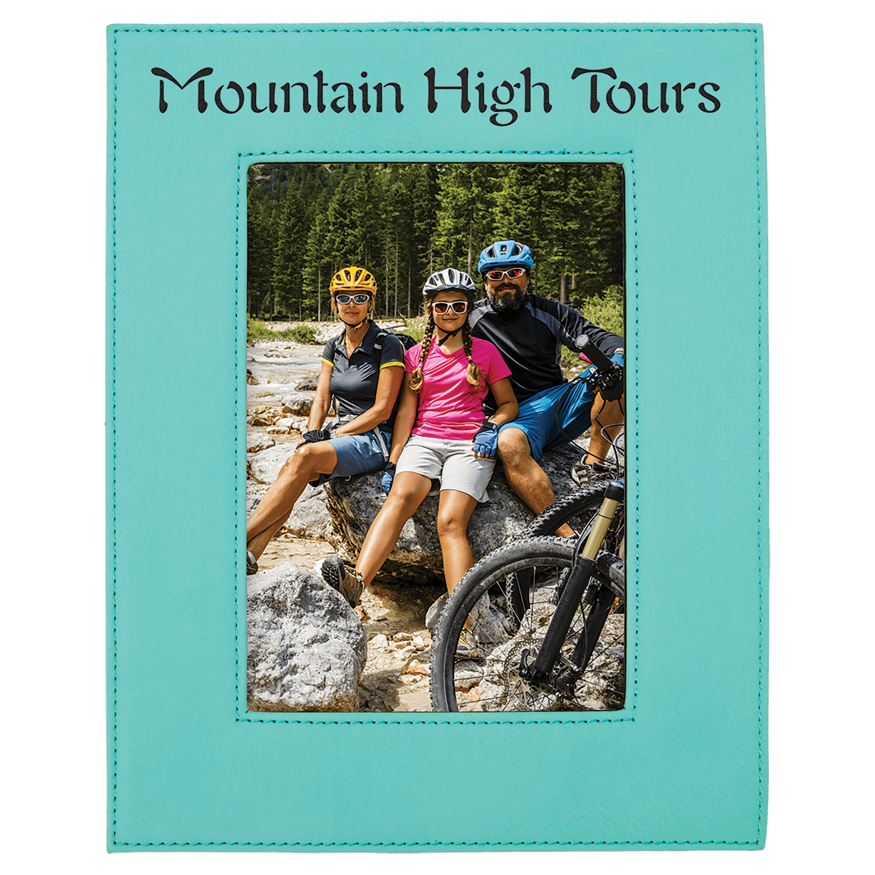 5" x 7" Laserable Leatherette Photo Frame