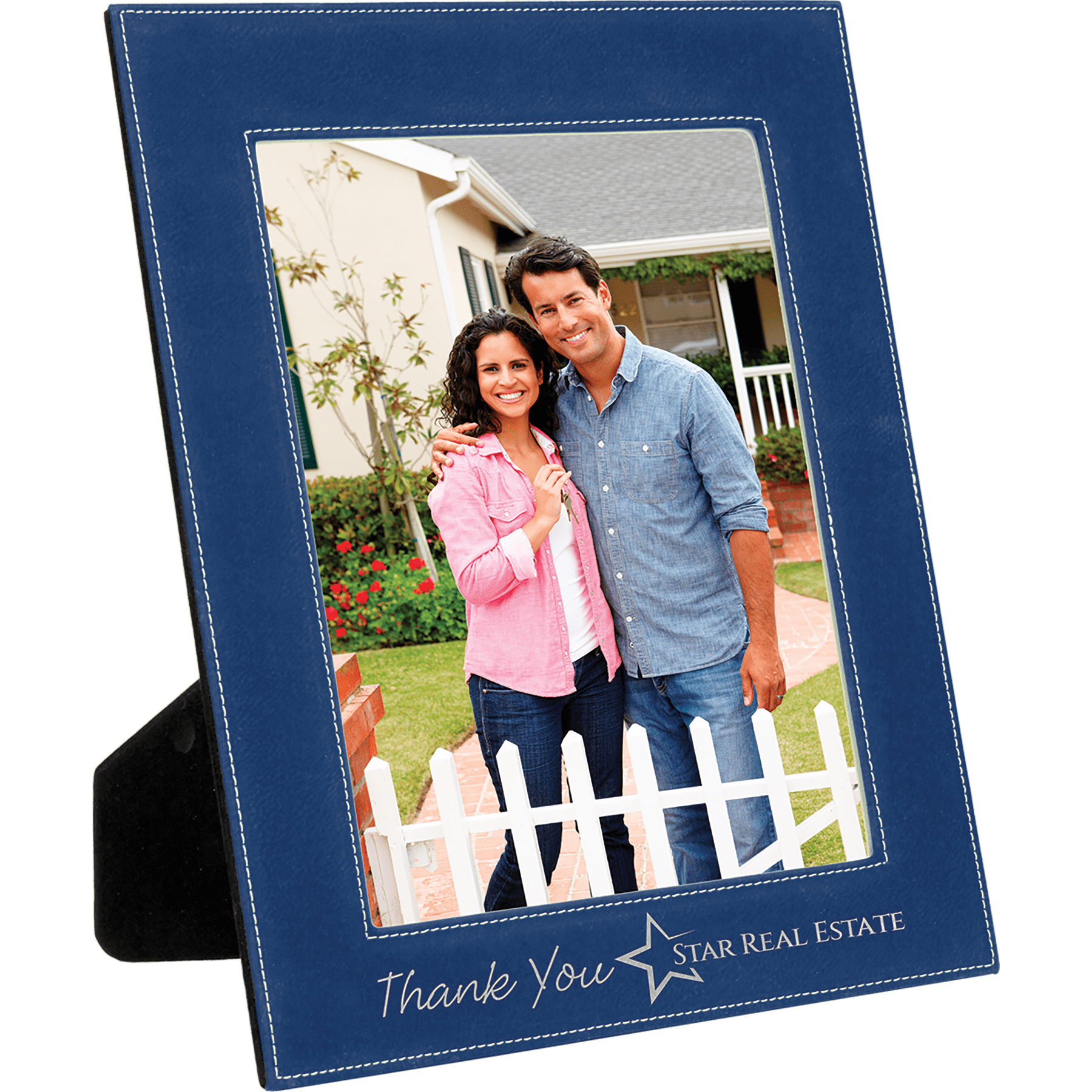 8" x 10" Laserable Leatherette Photo Frame
