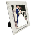 8" x 10" Marble Laserable Leatherette Photo Frame