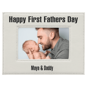 4" x 6" Laserable Leatherette Photo Frame