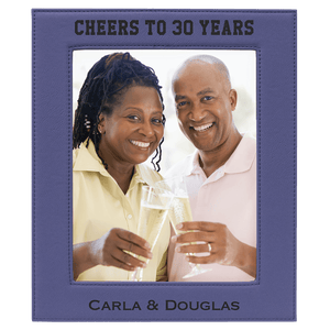 8" x 10" Laserable Leatherette Photo Frame