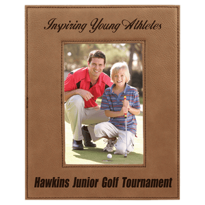 4" x 6" Laserable Leatherette Photo Frame