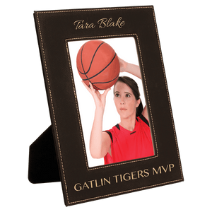 5" x 7" Laserable Leatherette Photo Frame