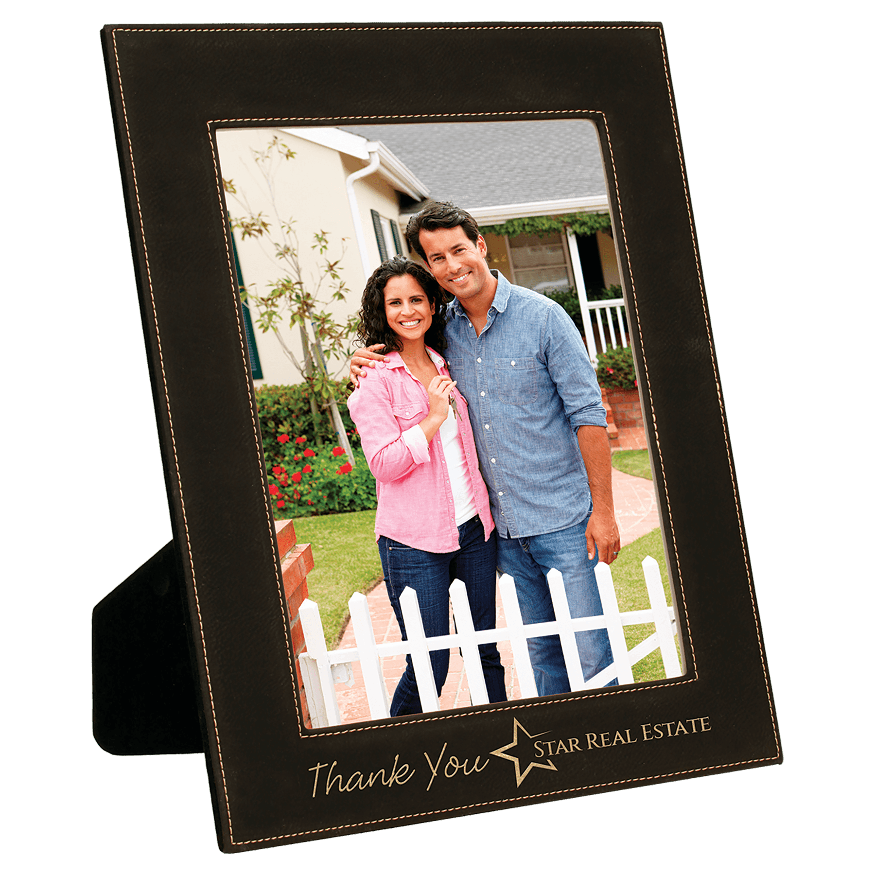 8" x 10" Laserable Leatherette Photo Frame