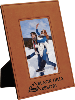 4" x 6" Laserable Leatherette Photo Frame