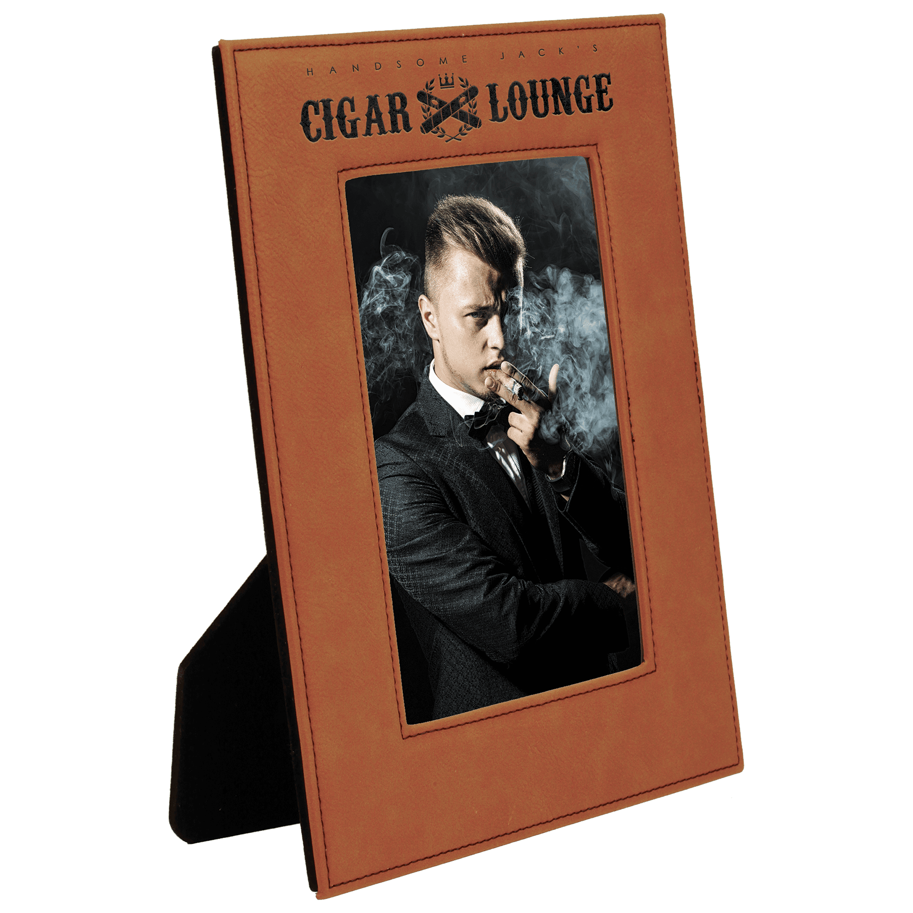 5" x 7" Laserable Leatherette Photo Frame