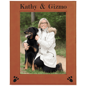 8" x 10" Laserable Leatherette Photo Frame