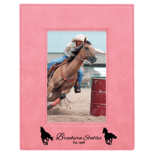 4" x 6" Laserable Leatherette Photo Frame