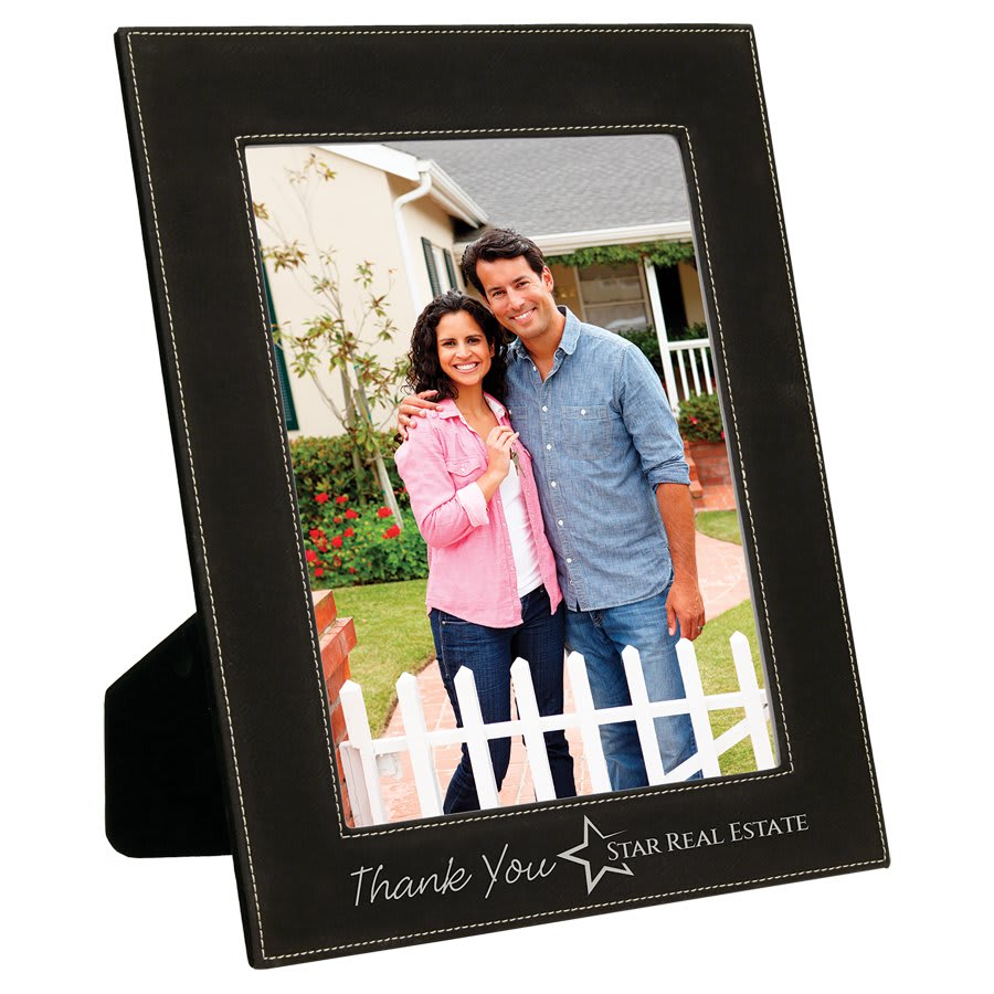 8" x 10" Laserable Leatherette Photo Frame