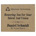 10 1/2" x 13" Laserable Leatherette Plaque