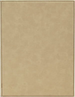 7" x 9" Laserable Leatherette Plaque