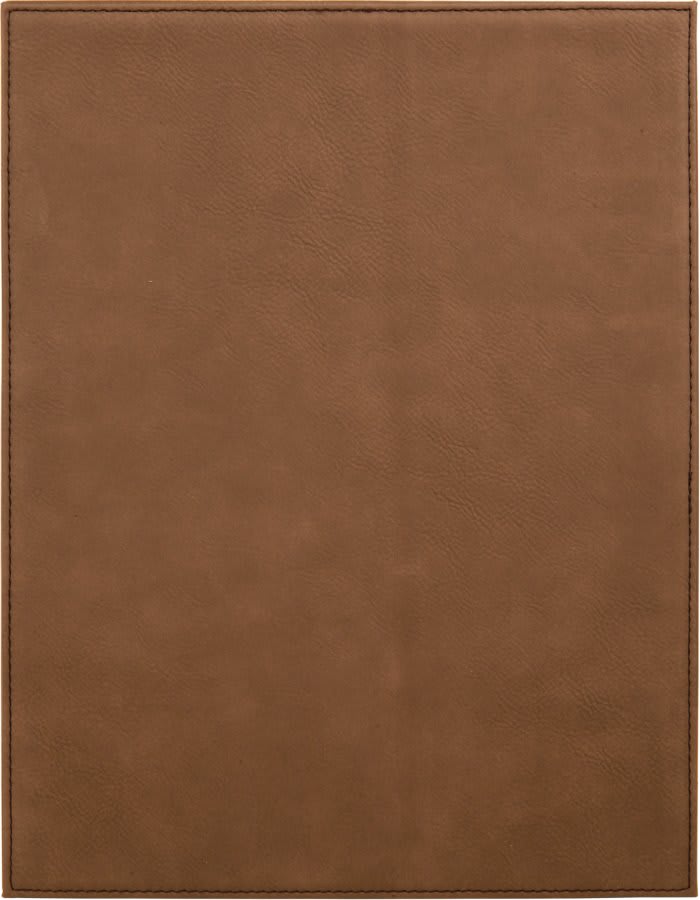 8" x 10" Laserable Leatherette Plaque