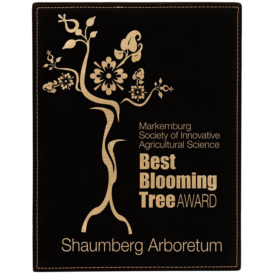 7" x 9" Laserable Leatherette Plaque